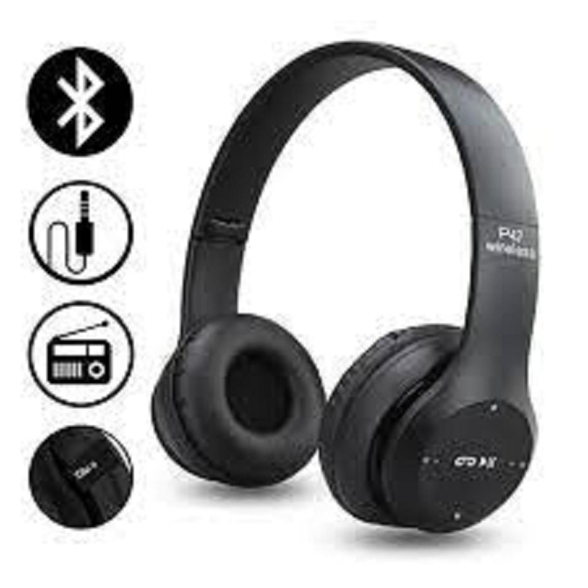 P47 Wireless Headphones | Foldable Headset