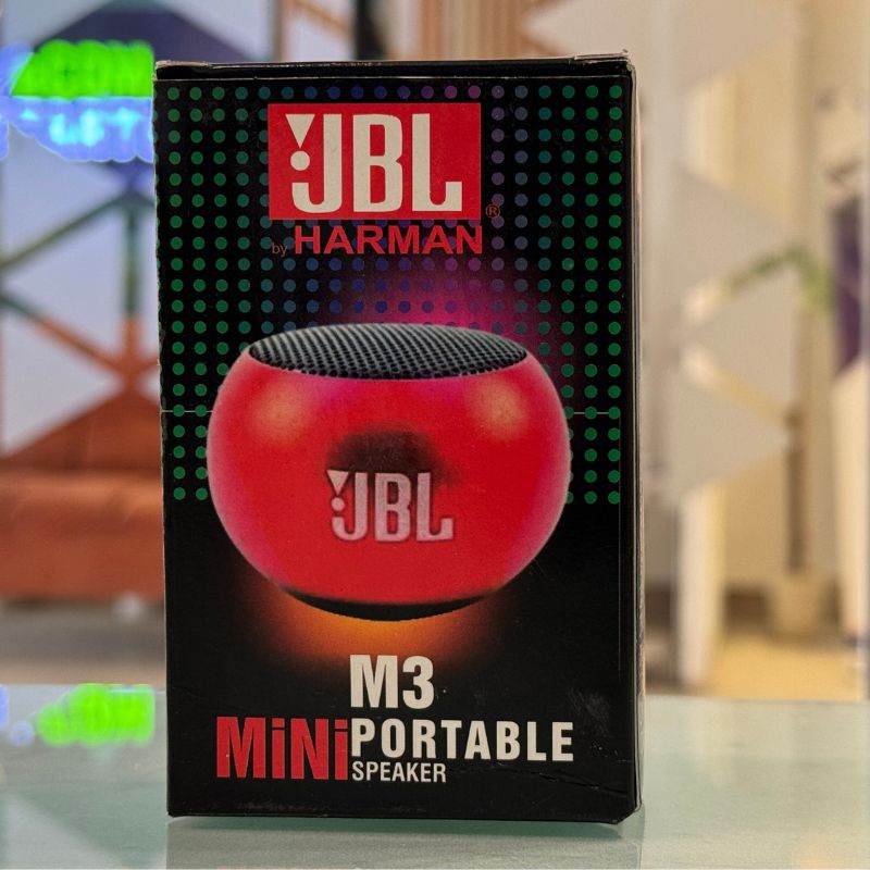 JBL M3 Mini Portable Bluetooth Speaker | Compact | Powerful Bass | Long Battery Life |
