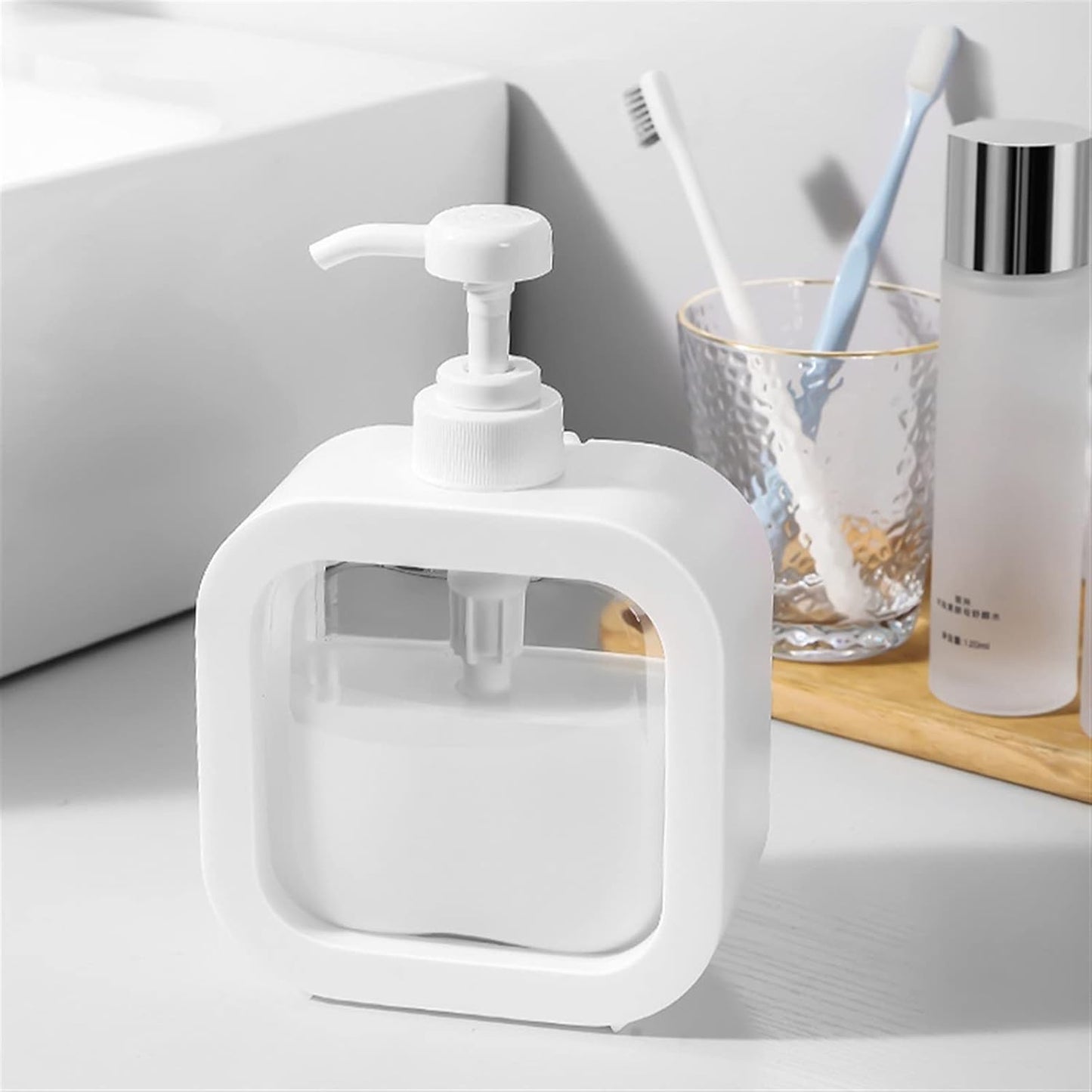 Portable Refillable Soap Dispenser Bottle 300ml