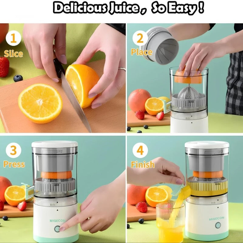 Portable Electric Citrus Juicer | USB Rechargeable