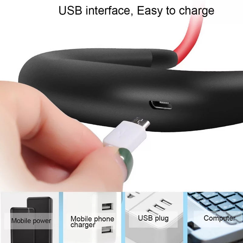 Hanging Neck Fan for Kitchen | Portable Neckband Mini Fan USB