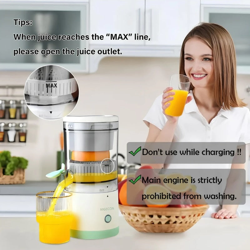 Portable Electric Citrus Juicer | USB Rechargeable