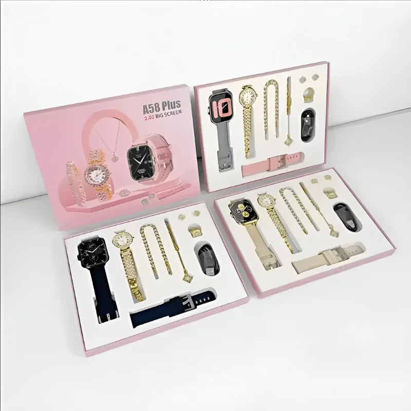 A58 Plus 6-in-1 Smartwatch for Women | Perfect for Gift