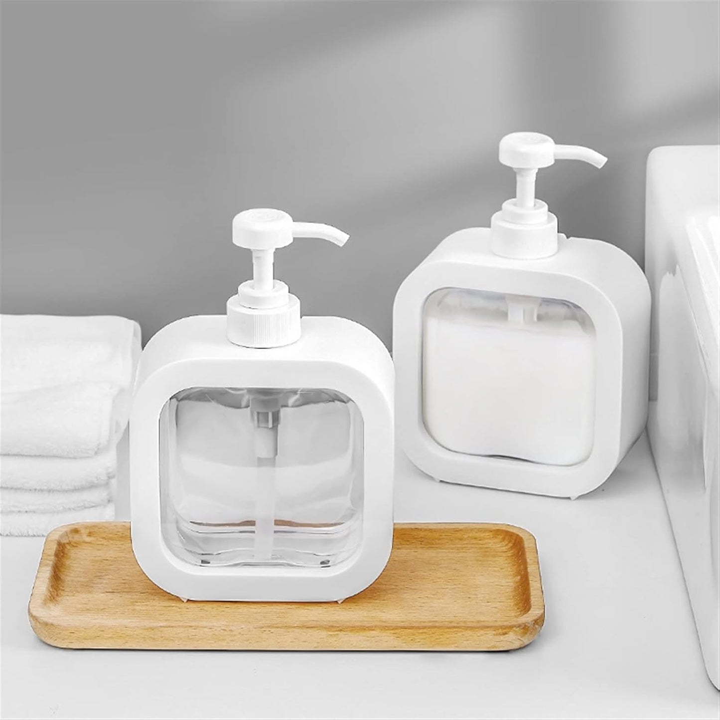 Portable Refillable Soap Dispenser Bottle 300ml