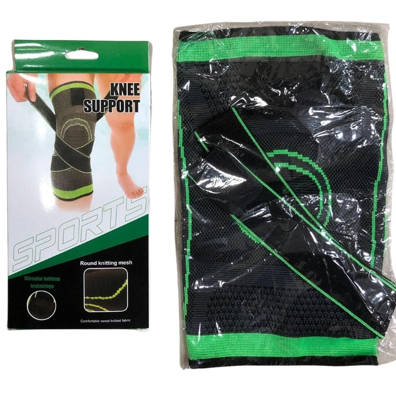 Adjustable 3D Knee Support Band | Pressure Weave Brace for Men & Women