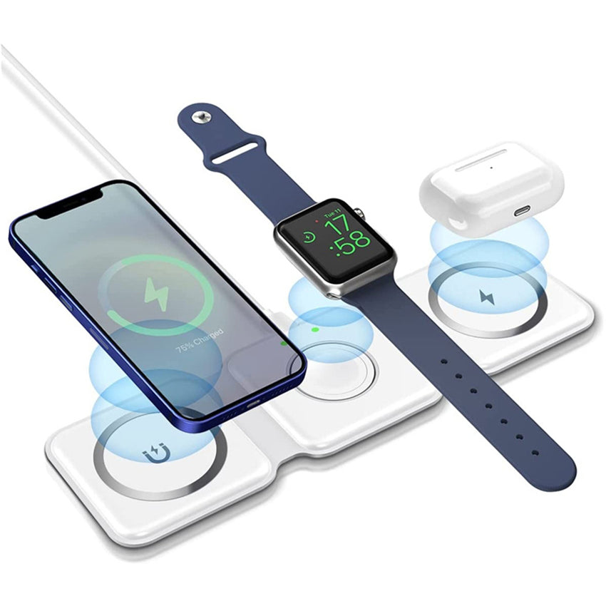 3 in 1 Magnetic Wireless charger Foldable 15W Original