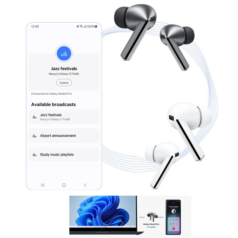 Samsung Galaxy Buds 3 Pro | WHITE | ANC Wireless