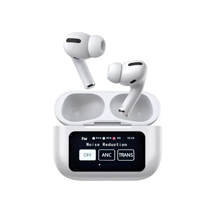 Airpods X Pro White ANC Fifth Generation + Smart Screen