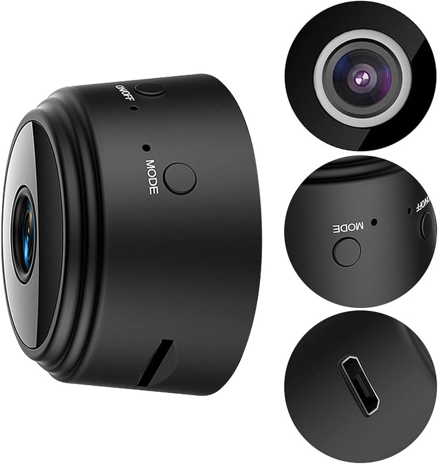 A9 1080p Hd Magnetic Wifi Mini Camera With Hdsf App