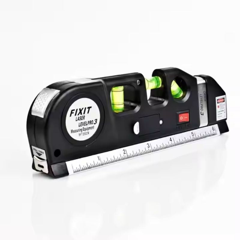 Laser Level Pro 3 Laser Vertical Measuring Tape Metric Rulers