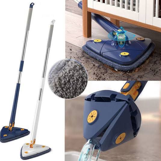 360 Twist Rotatable Mop | Extended Triangle Auto Squeeze