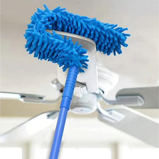 Flexible Micro-Fiber Duster With Telescopic Stainless Steel Handles
