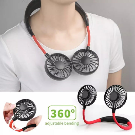 Hanging Neck Fan for Kitchen | Portable Neckband Mini Fan USB