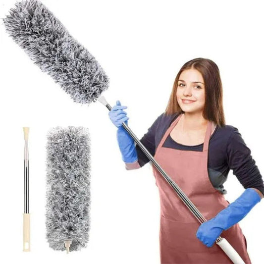 Extendable Microfiber Duster with Long Telescopic Handle