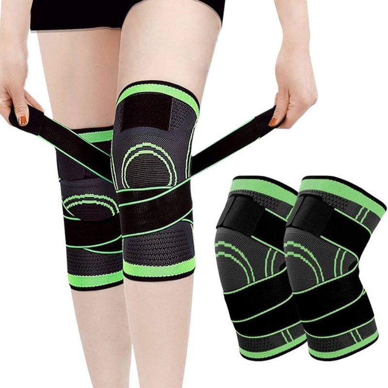Adjustable 3D Knee Support Band | Pressure Weave Brace for Men & Women