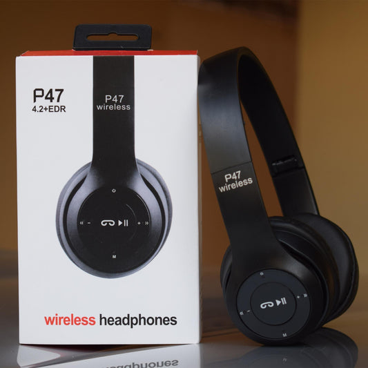 P47 Wireless Headphones | Foldable Headset