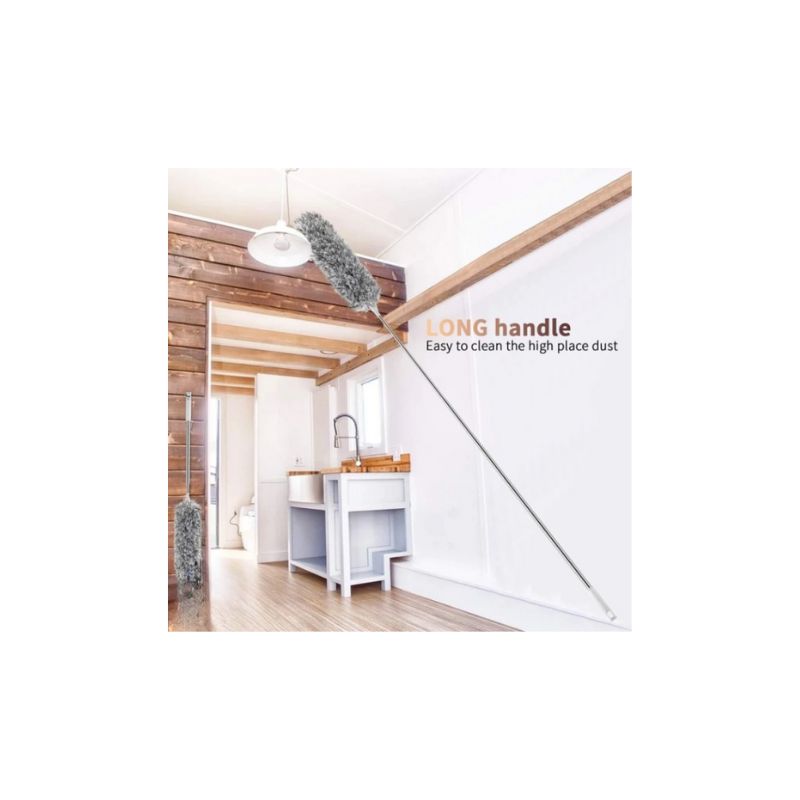 Extendable Microfiber Duster with Long Telescopic Handle