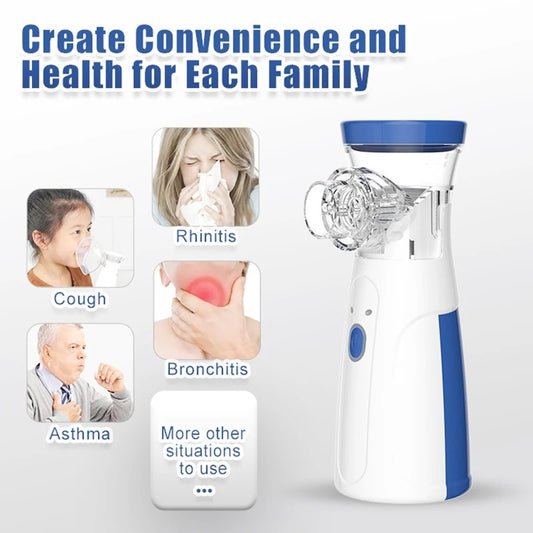 Portable Rechargeable Nebulizer | Asthma Inhaler Machine