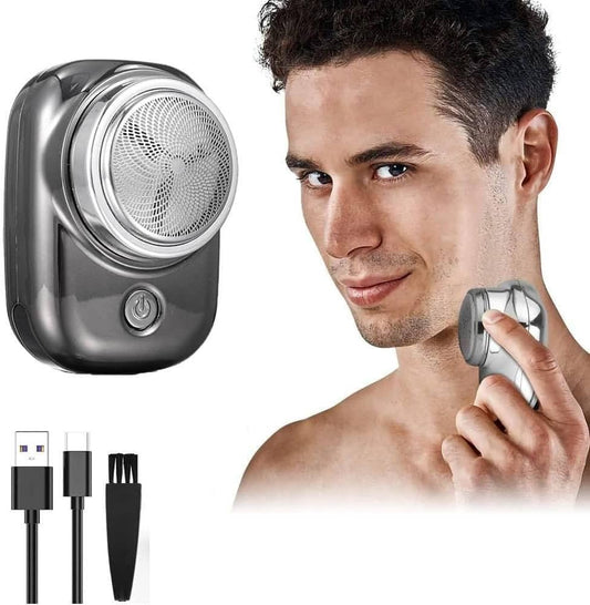 Mini Electric Razor for Men | Portable USB Rechargeable Shaver