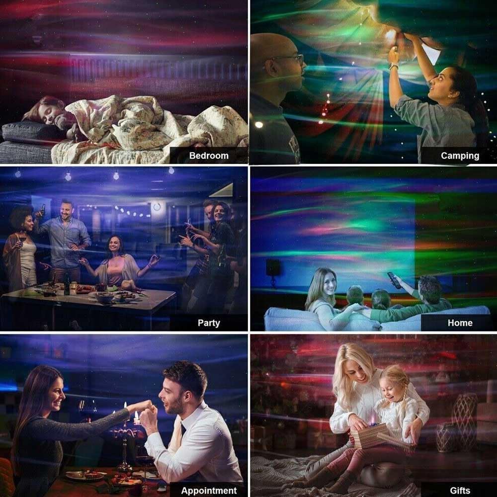 A7 LED Starry Projection Light | with Remote Control