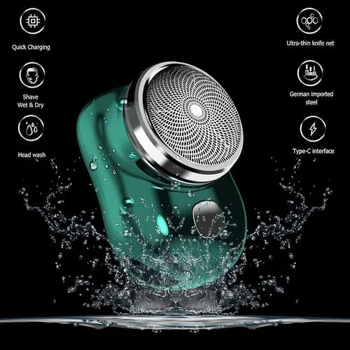 Mini Electric Razor for Men | Portable USB Rechargeable Shaver