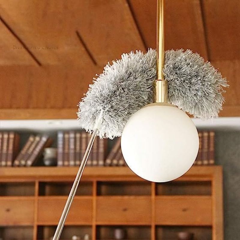 Extendable Microfiber Duster with Long Telescopic Handle