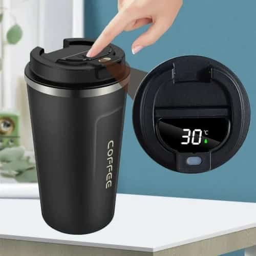 Smart Temperature Coffee Mug - 17oz | Insulated Stainless Steel Mug