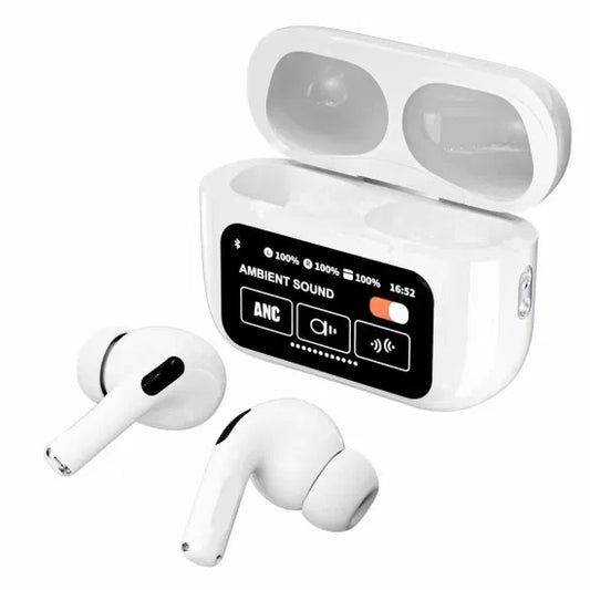 Airpods X Pro White ANC Fifth Generation + Smart Screen