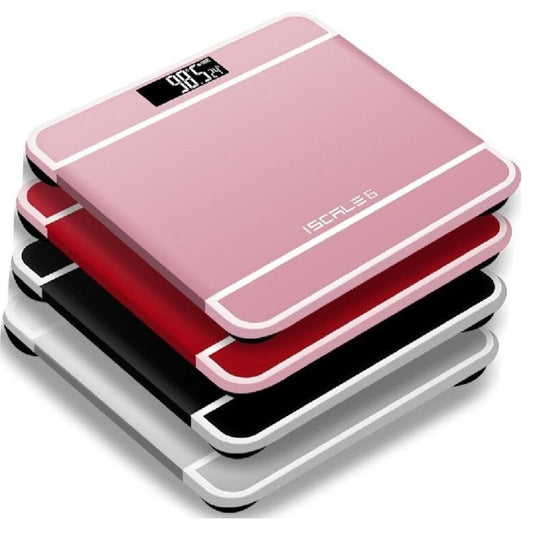 iScale Digital LED Electronic Bathroom Weighing Scale | Tempered Glass, Automatic, Accurate, Body Weight Monitor
