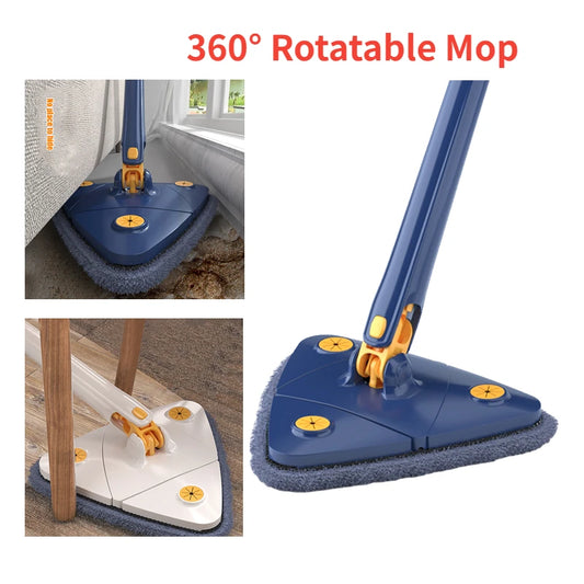 360 Twist Rotatable Mop | Extended Triangle Auto Squeeze