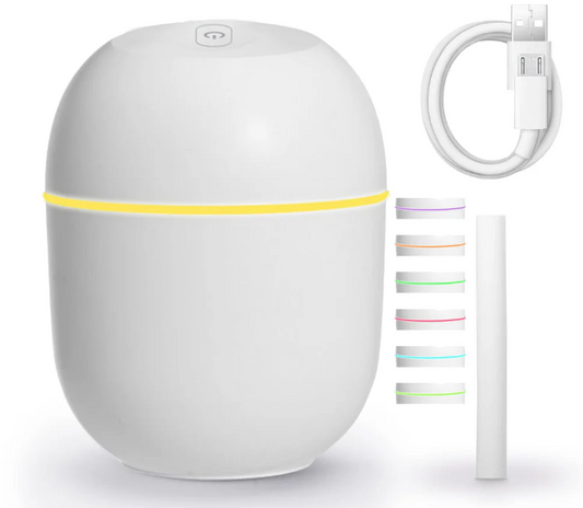 Portable Air Humidifier With Warm Led Outline