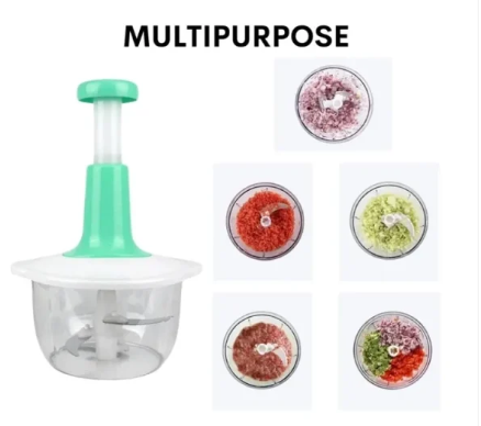 1.5 Liter | Manual Hand Push Chopper & Multifunctional Mixer