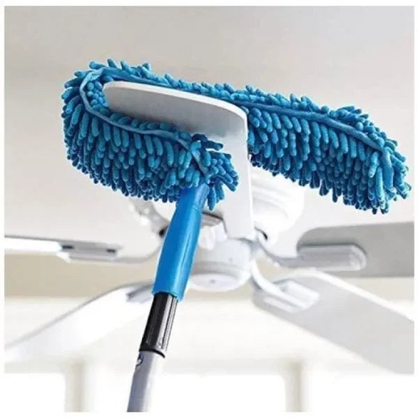 Flexible Micro-Fiber Duster With Telescopic Stainless Steel Handles